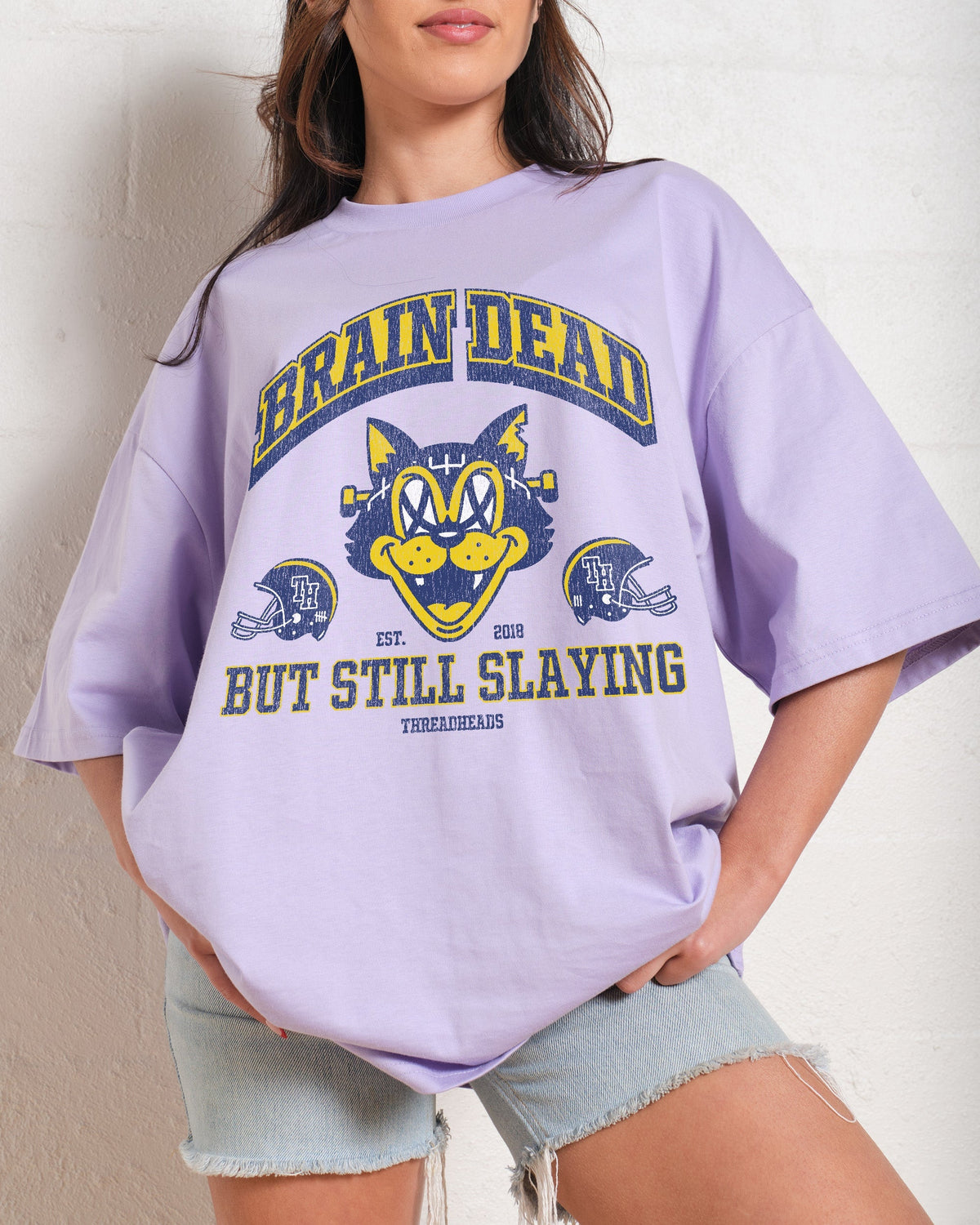 Brain Dead Cat Oversized Tee Unisex