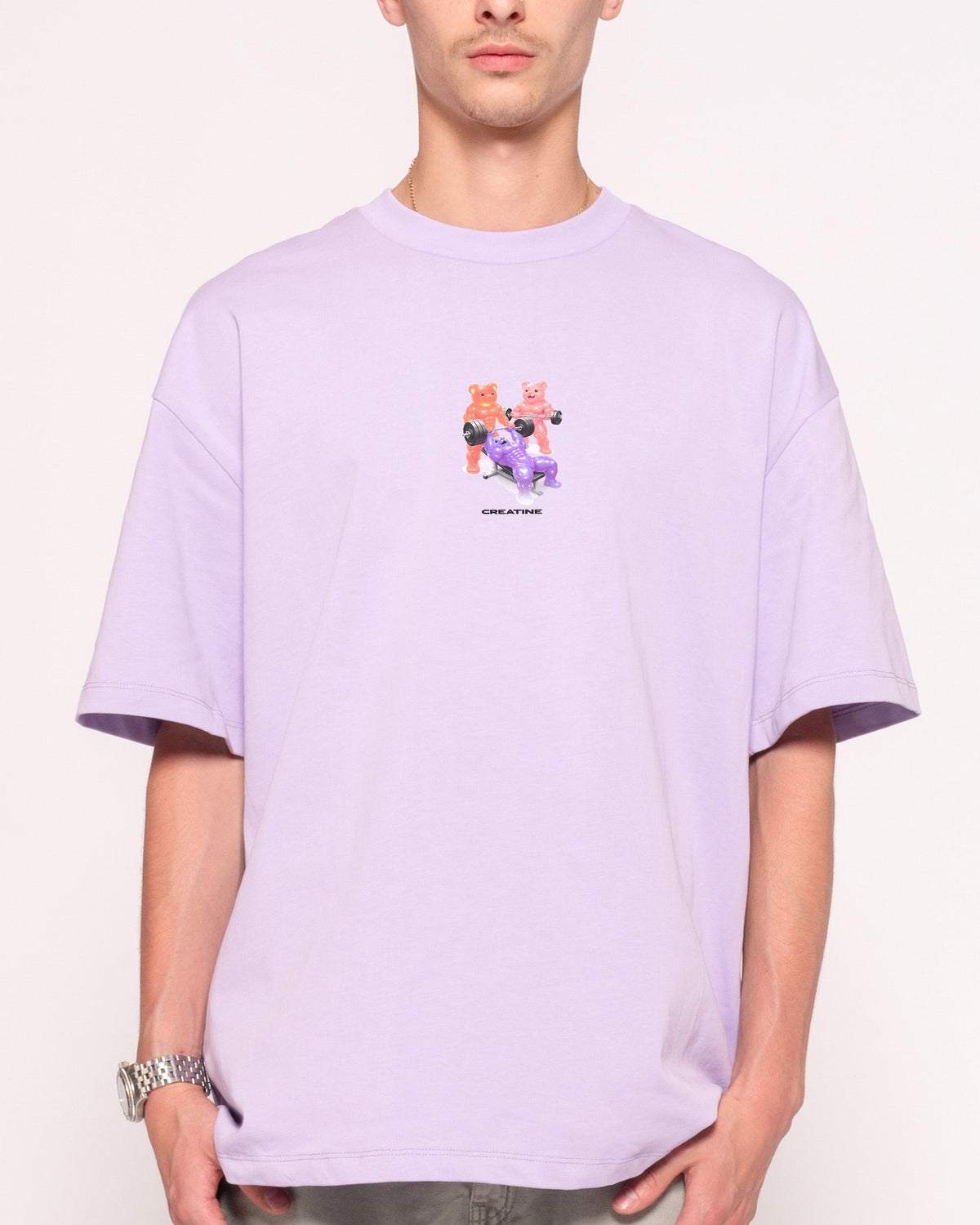 Creatine Gummies Oversized Tee Unisex