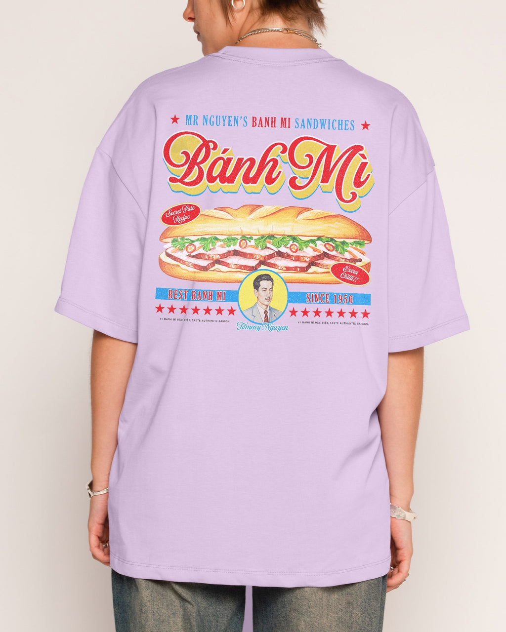 Mr Nguyen's Banh Mi's Oversized Tee Unisex