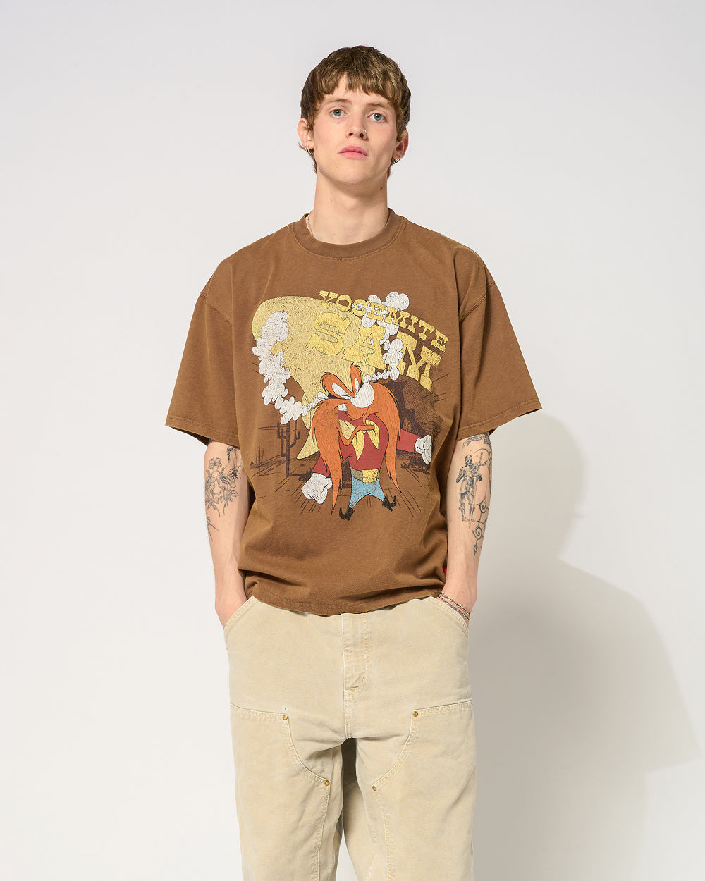 The Meanest, Roughest, Toughest Hombre Oversized Tee Unisex