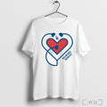 Los Angeles Dodgers Nurses Night Heart T Shirt Unisex