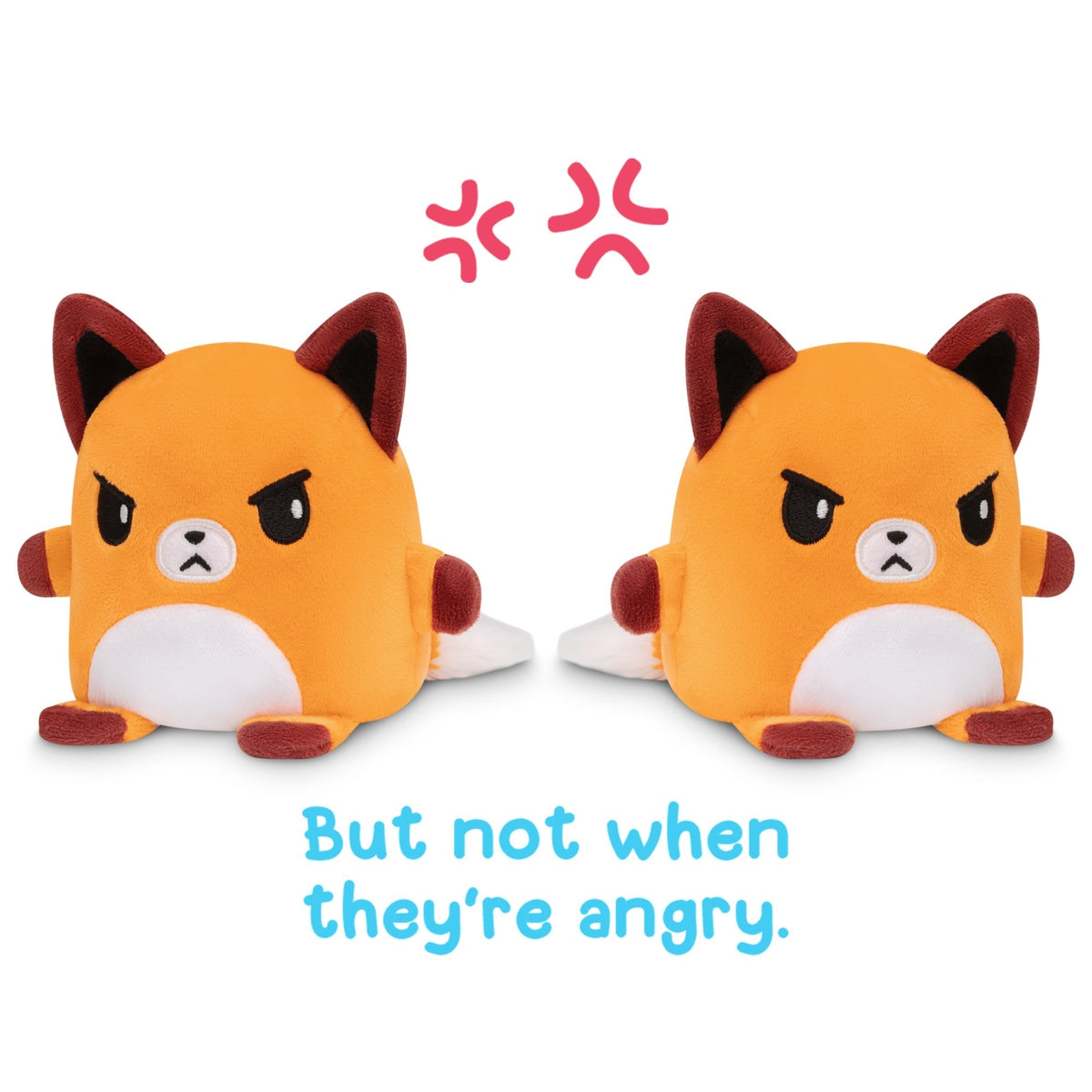 TeeTurtle Reversible Fox Plushmate Unisex
