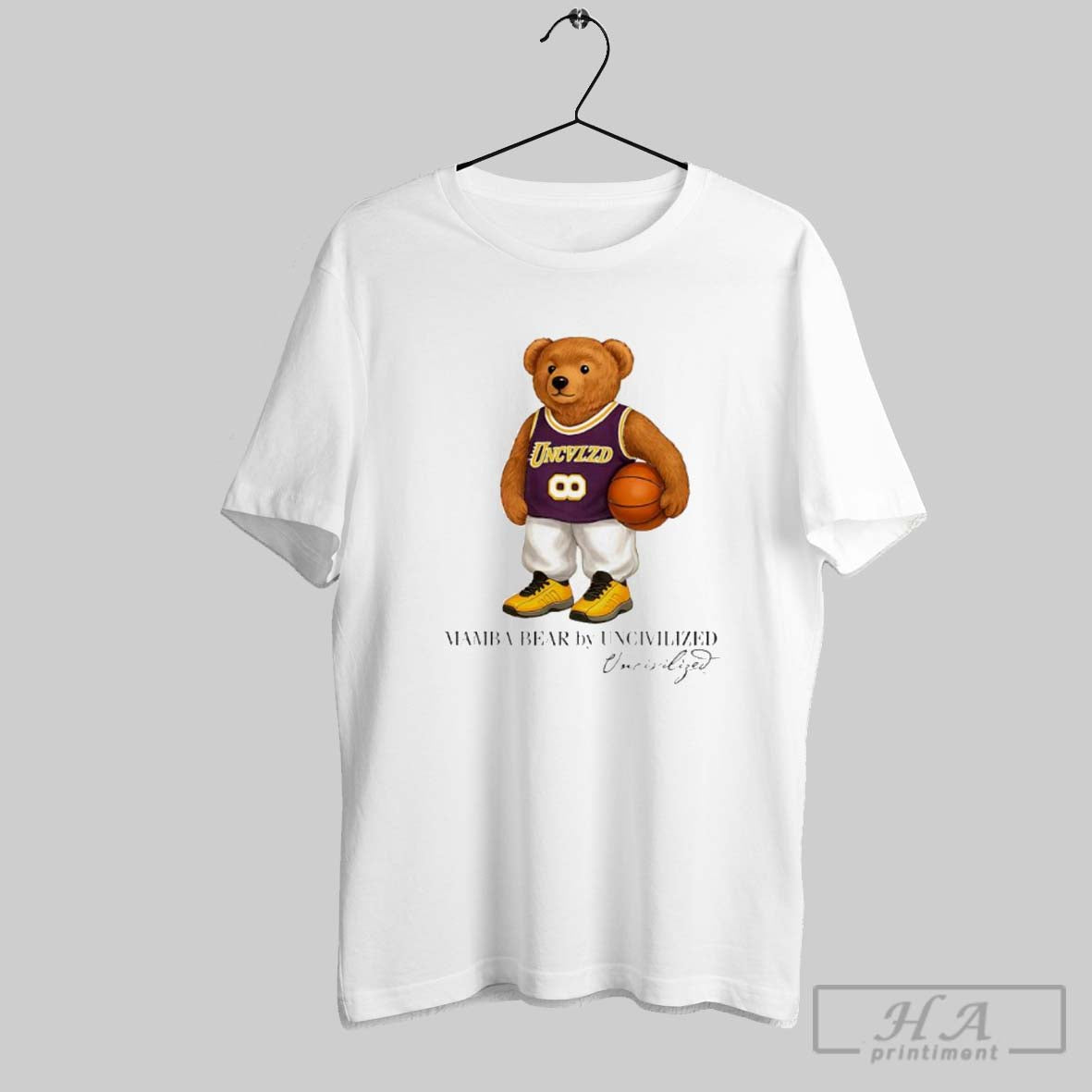 Mamba Bear Basketball Shirts Unisex