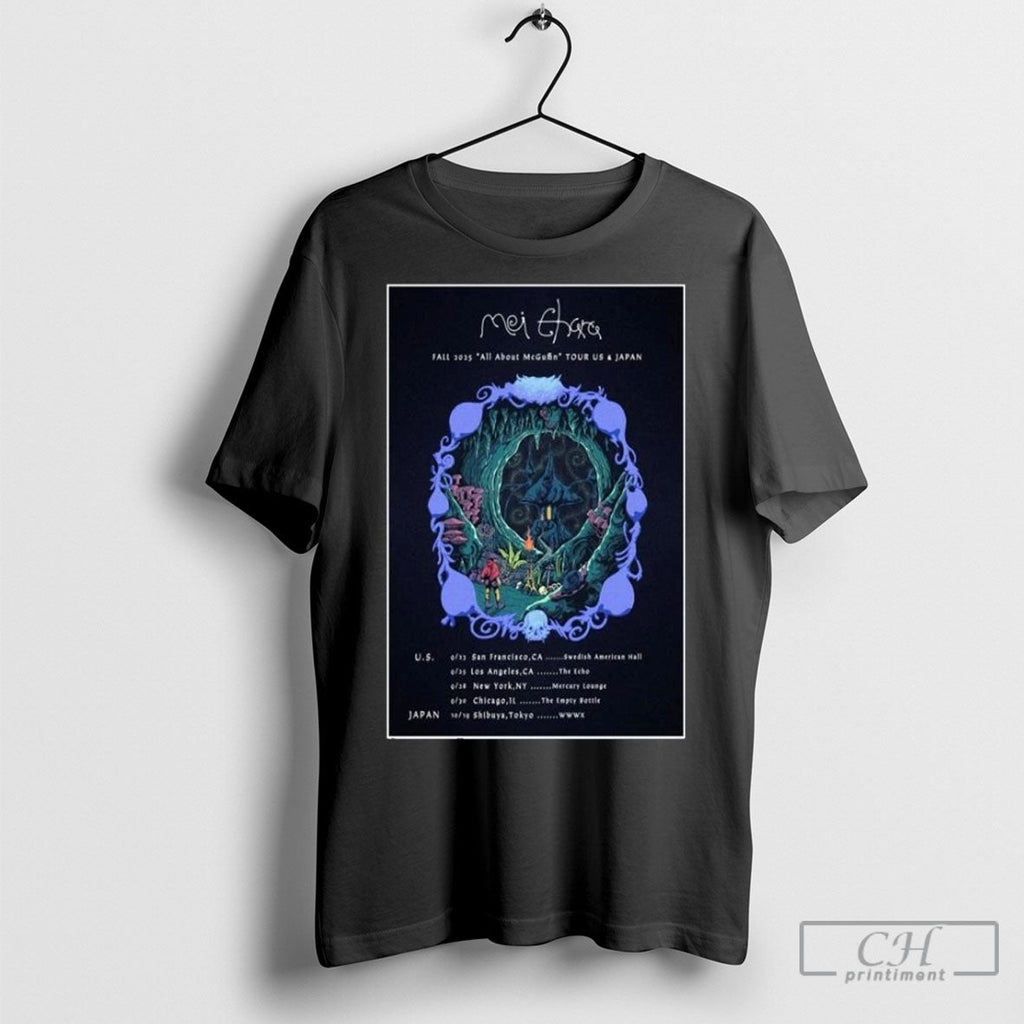 Mei Ehara Fall 2025 All About Mcguffin Tour Us Japan Poster T Shirts Unisex