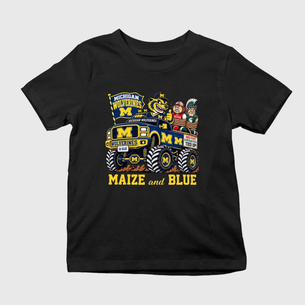 Michigan Maize And Blue Shirt