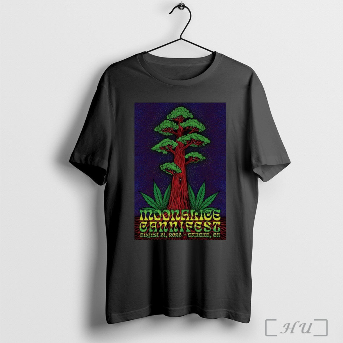 Moonalice At Cannifest On Aug 31 2025 Tree T Shirt Unisex