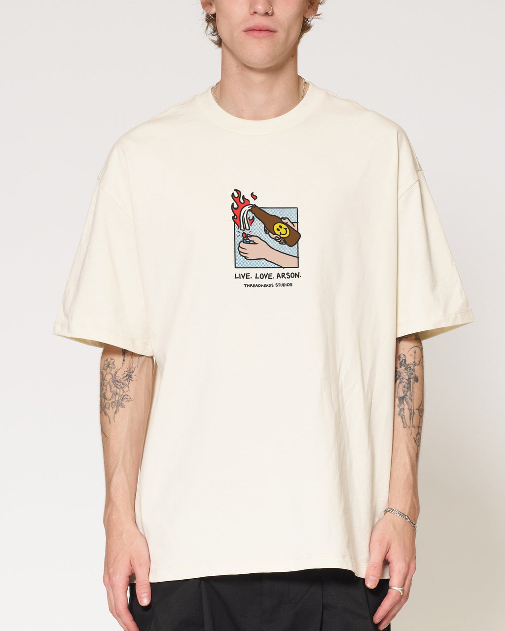 Live. Love. Arson Oversized Tee Unisex