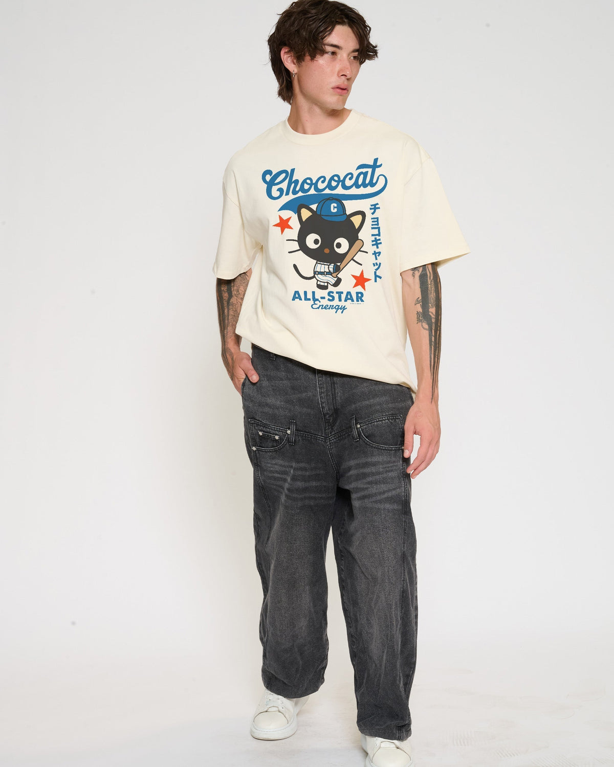 Chococat Baseball Oversized Tee Unisex