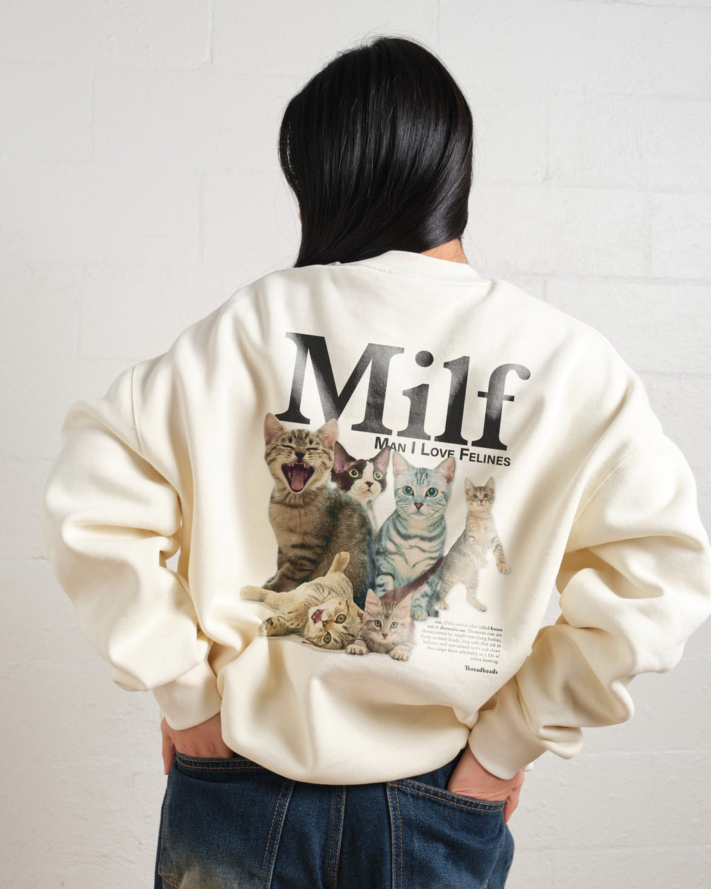Man I Love Felines Front and Back Unisex