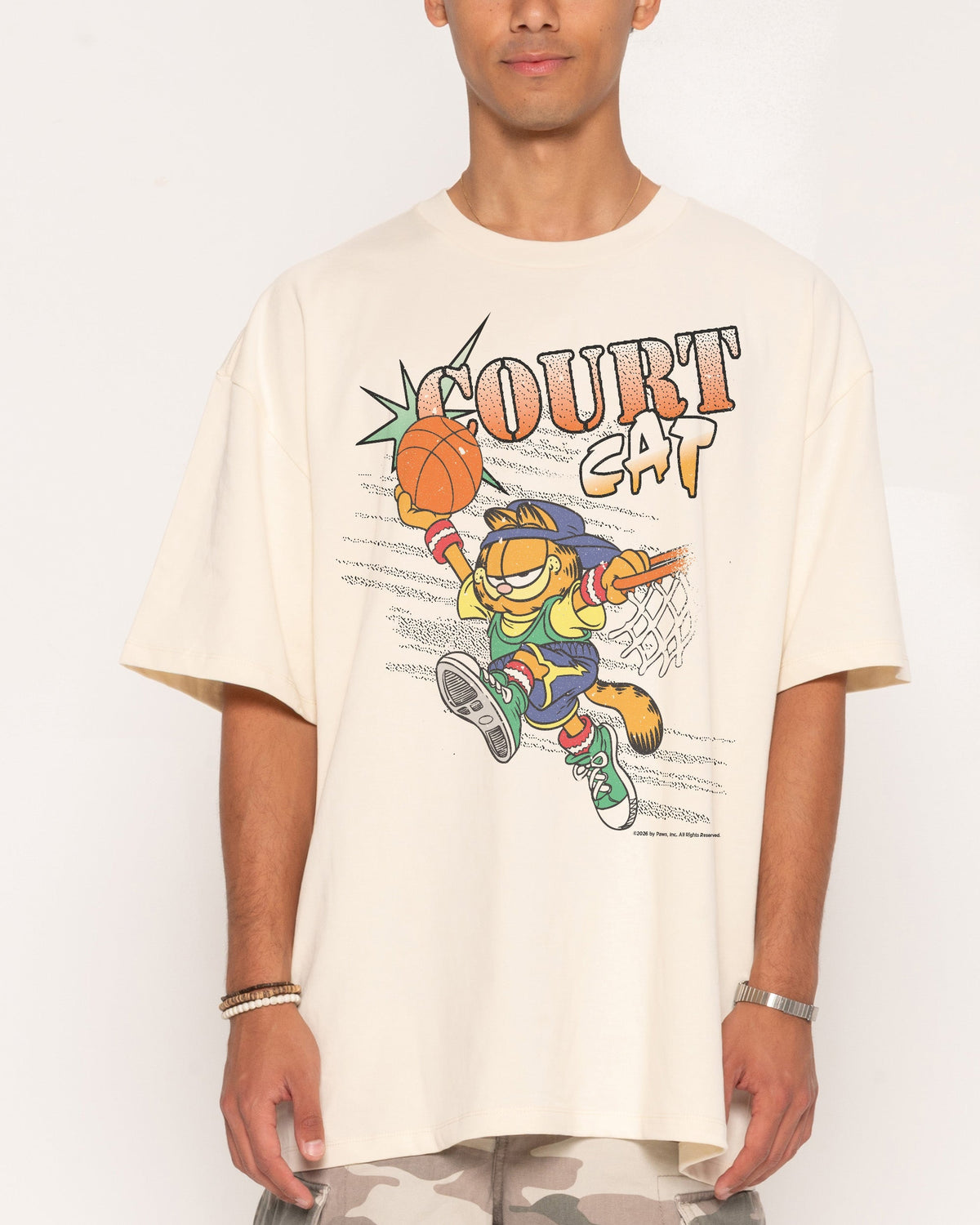 Court Cat Oversized Tee Unisex