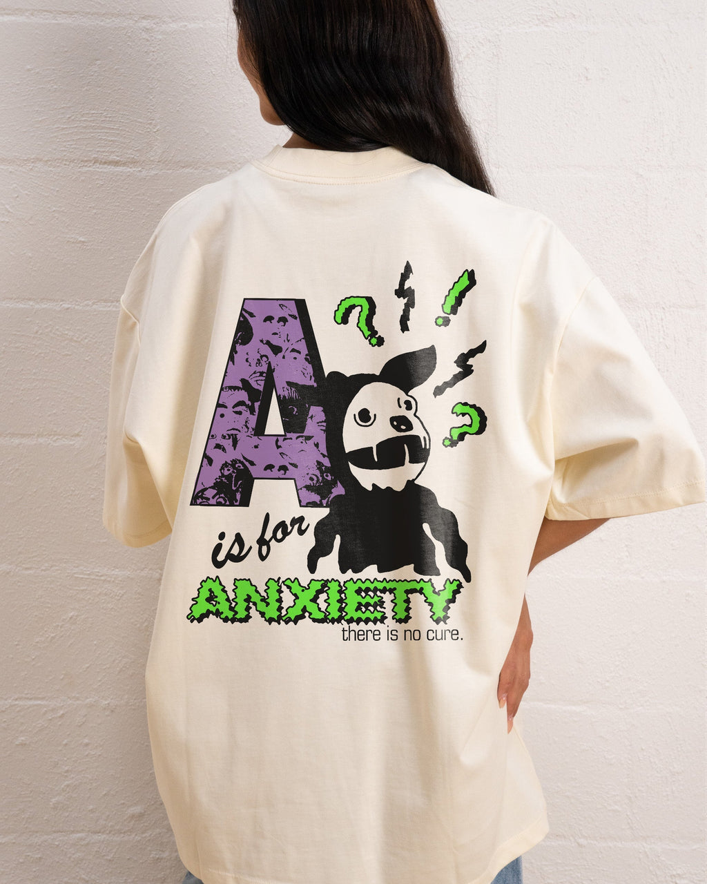 A Is For Anxiety Oversized Tee Unisex