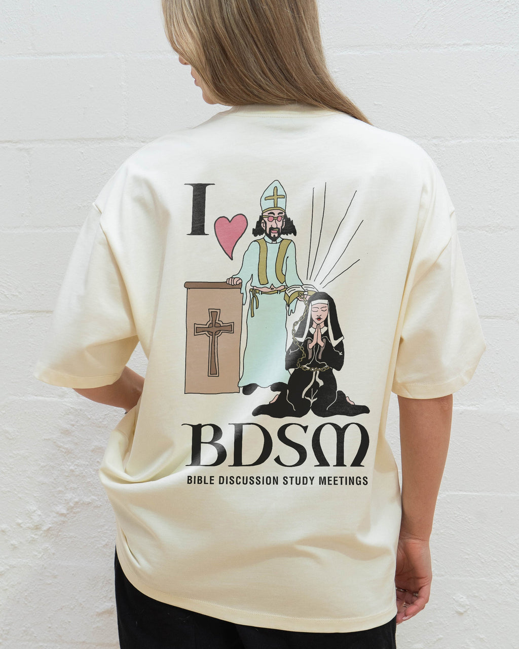 I Love BDSM Oversized Tee Unisex