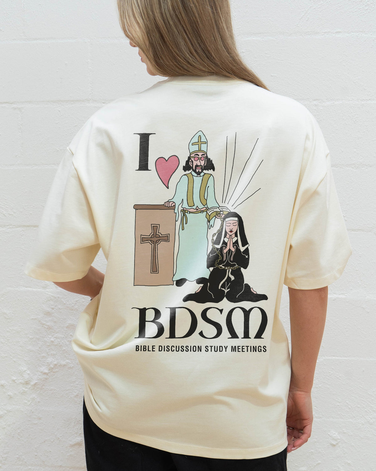 I Love BDSM Oversized Tee Unisex