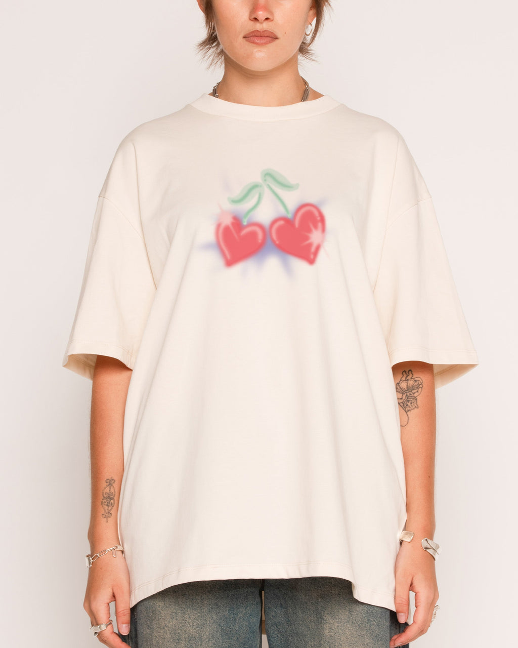 Love Cherry Oversized Tee Unisex