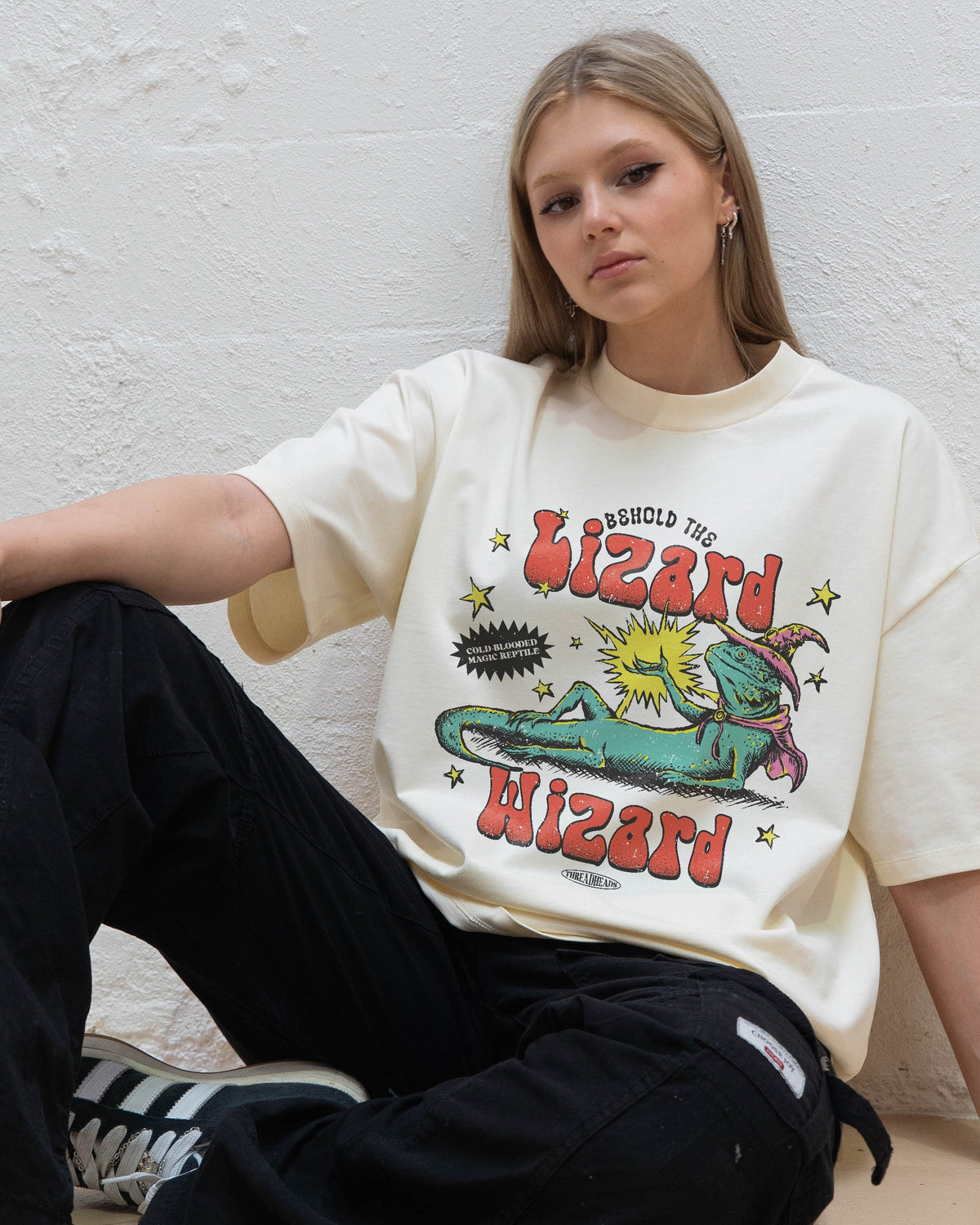 Lizard Wizard Oversized Tee Unisex