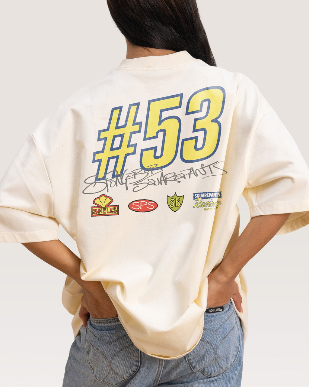 Spongebob Racing Oversized Tee Unisex