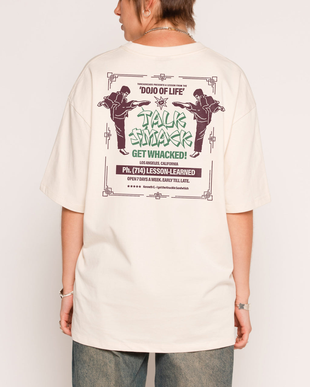 Talk Smack Oversized Tee Unisex