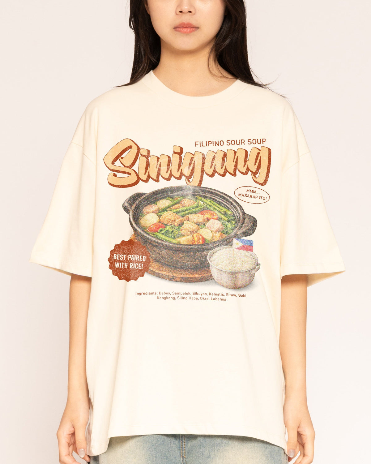 Sinigang Oversized Tee Unisex
