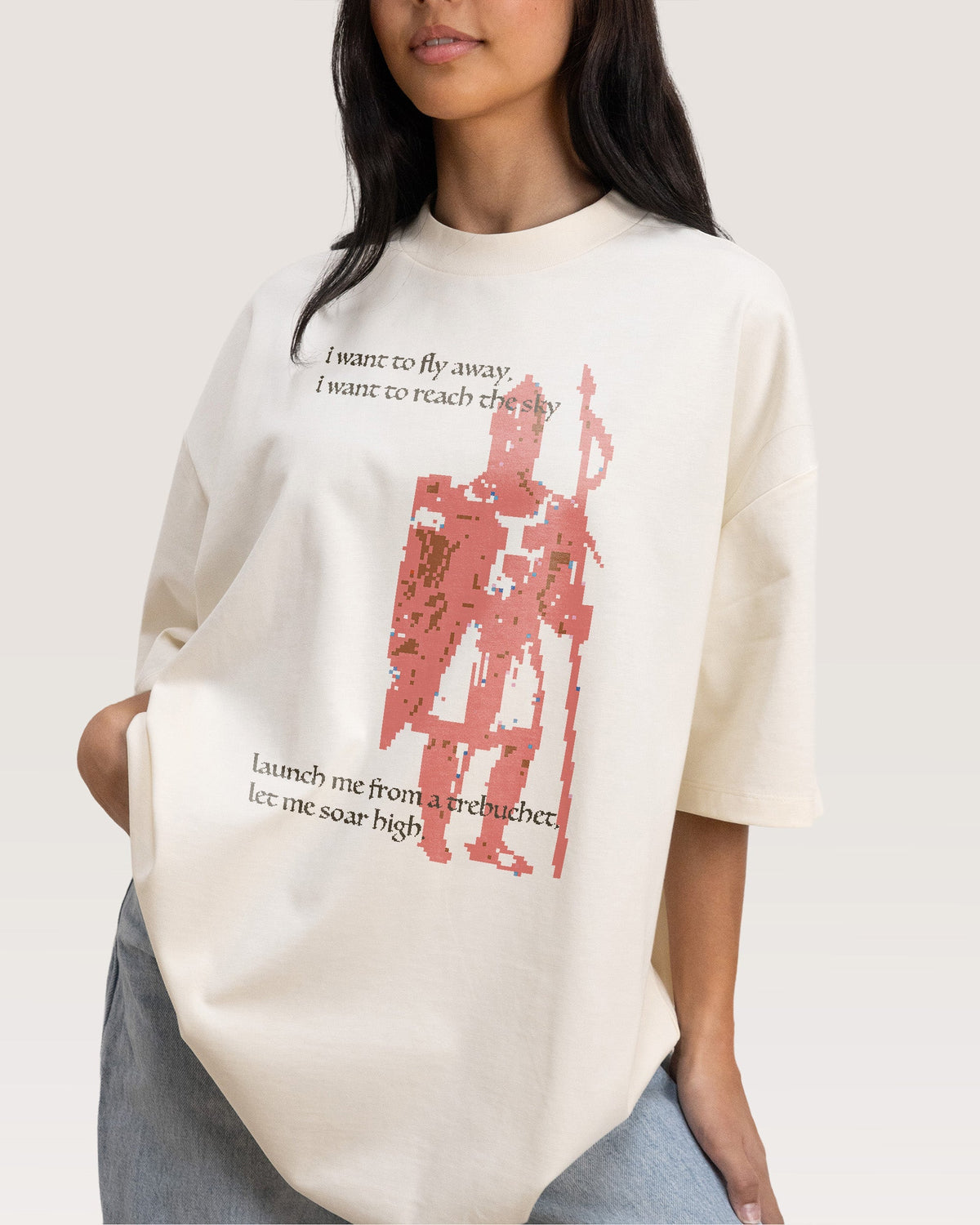 Trebuchet Oversized Tee Unisex
