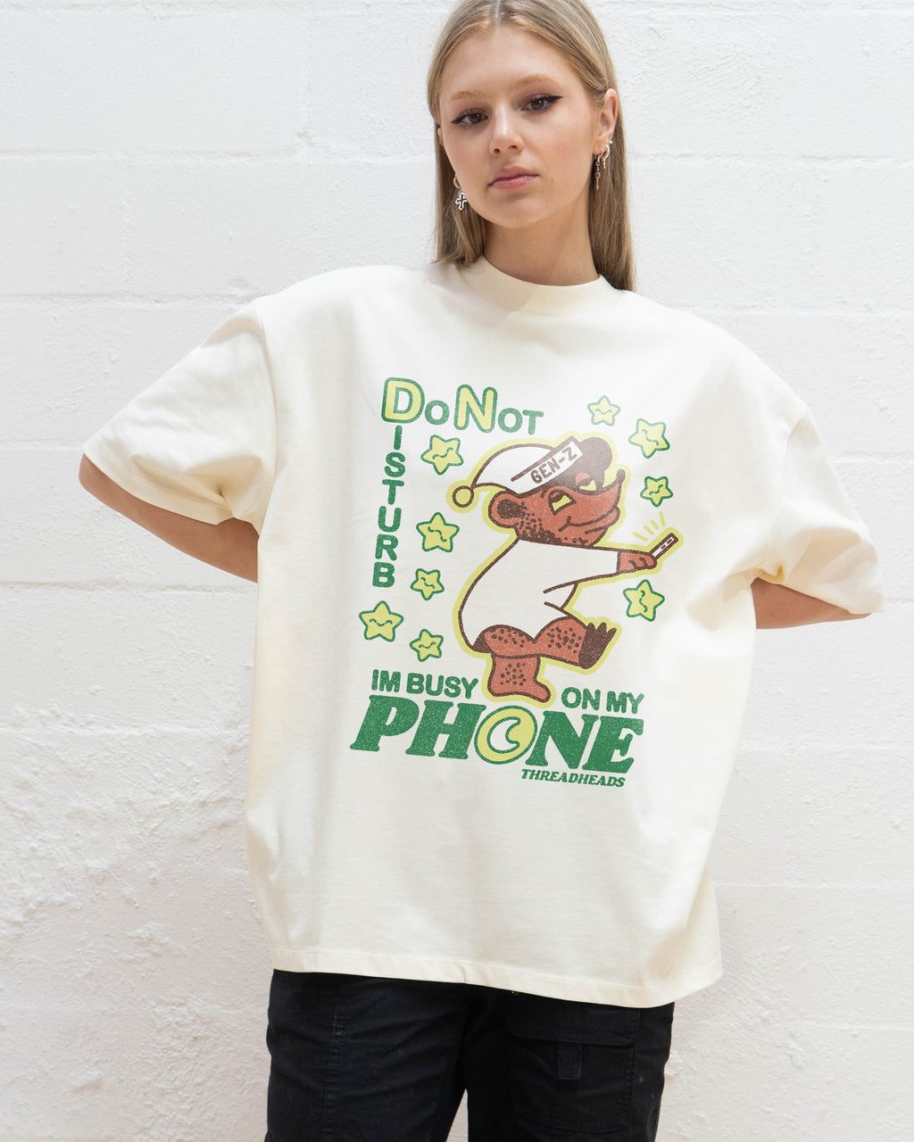 Do Not Disturb Oversized Tee Unisex