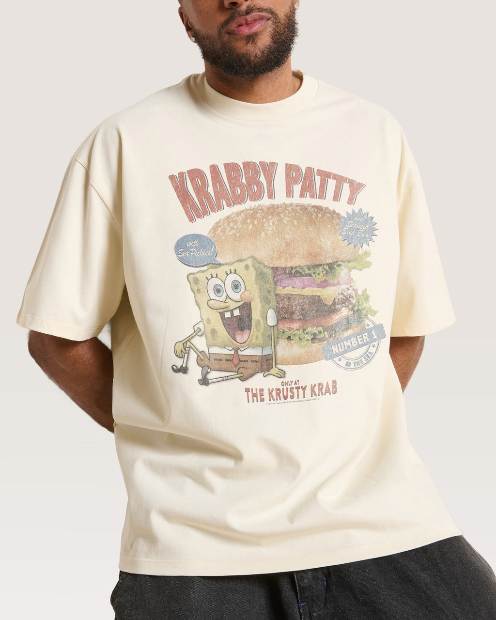 The Krabby Patty Oversized Tee Unisex