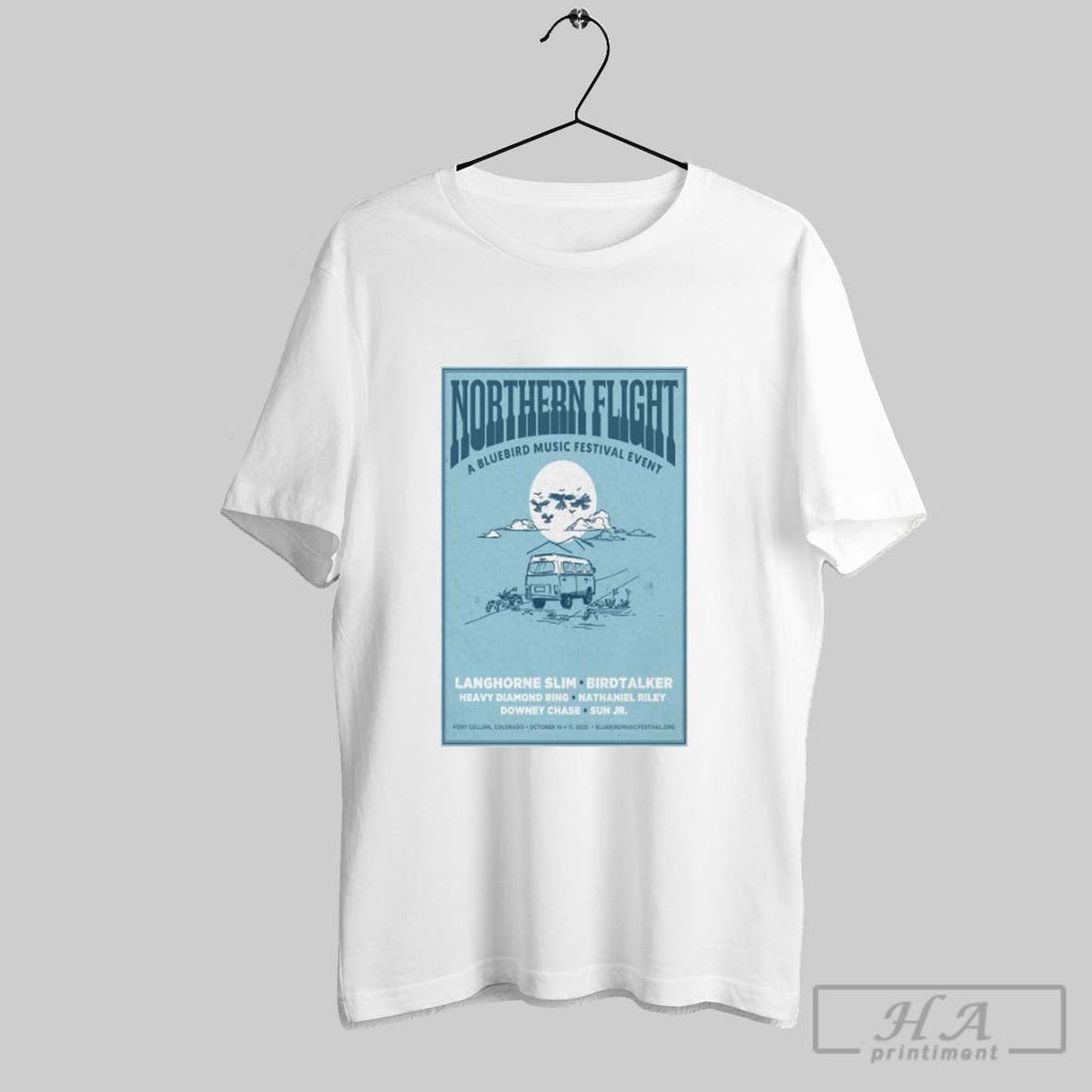Northern Flight A Bluebird Music Festival Event Collins Co Oct 10 2025 T Shirts Unisex