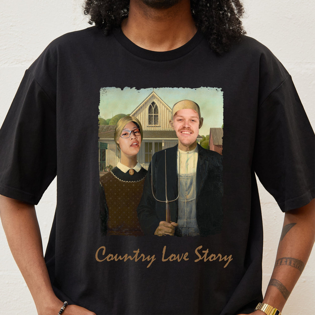 Create Your Own Farmer Wants A Wife Tee Unisex