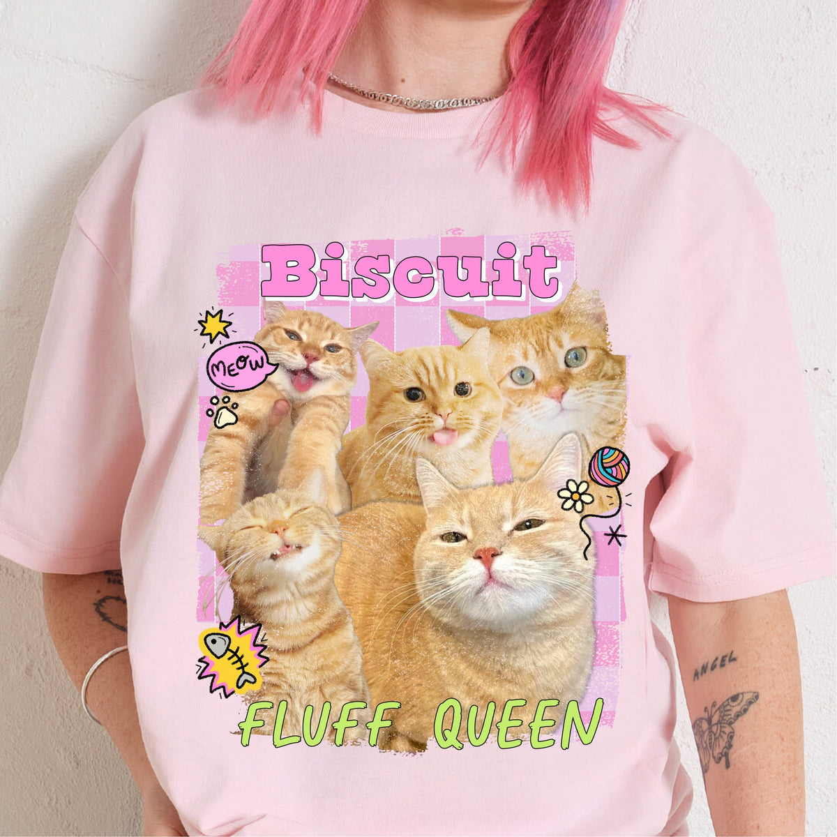 Create Your Own Custom Cat Bootleg Tee Unisex