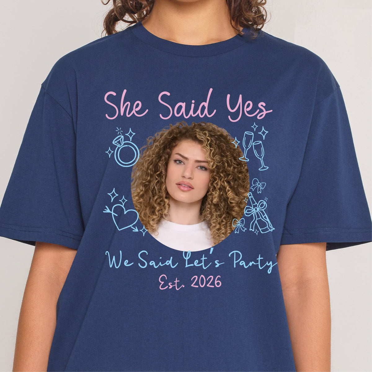 Create Your Own Custom Hen’s Party Tee Unisex