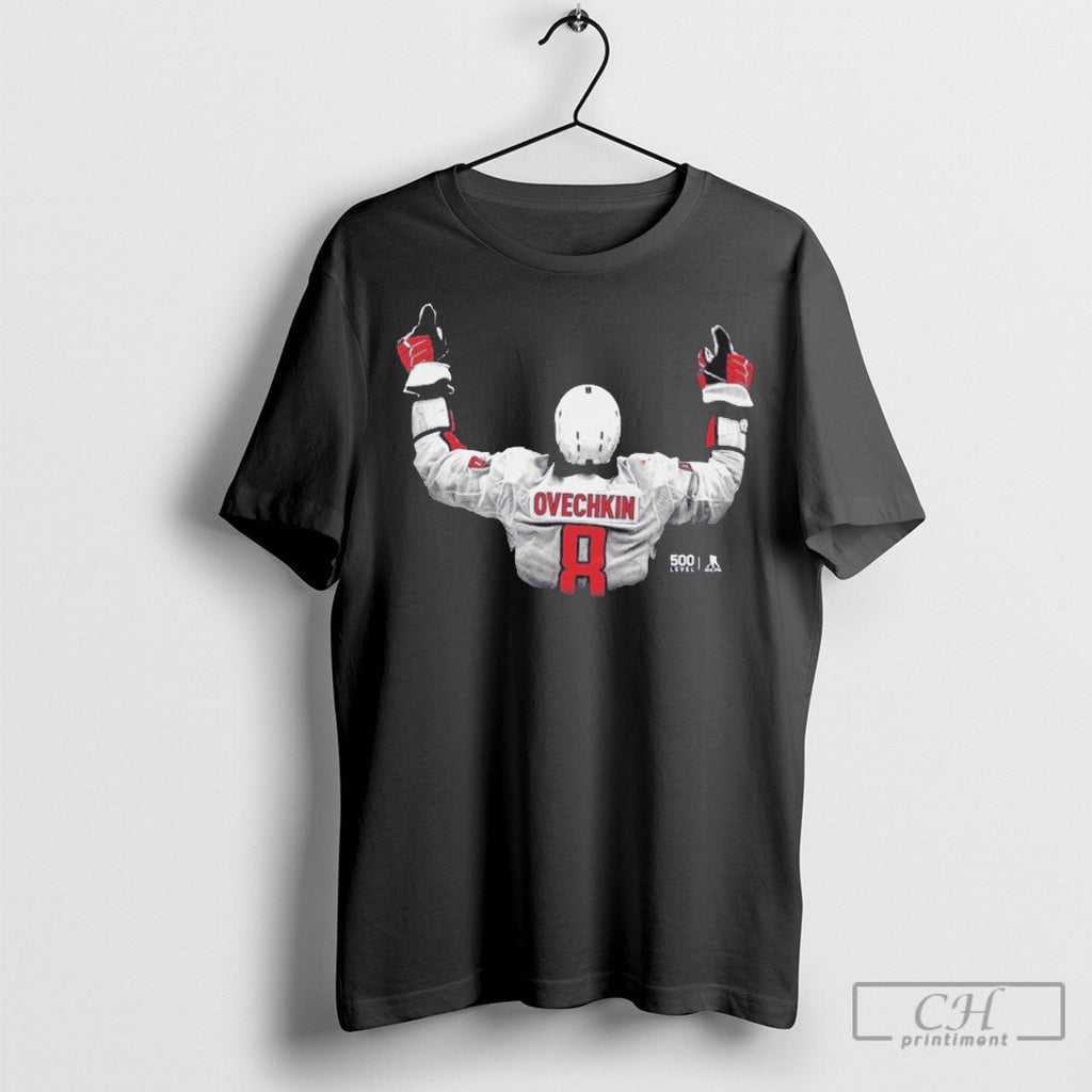 Official Alex Ovechkin Washington Capitals Jersey Silhouette Shirt Sweater Unisex