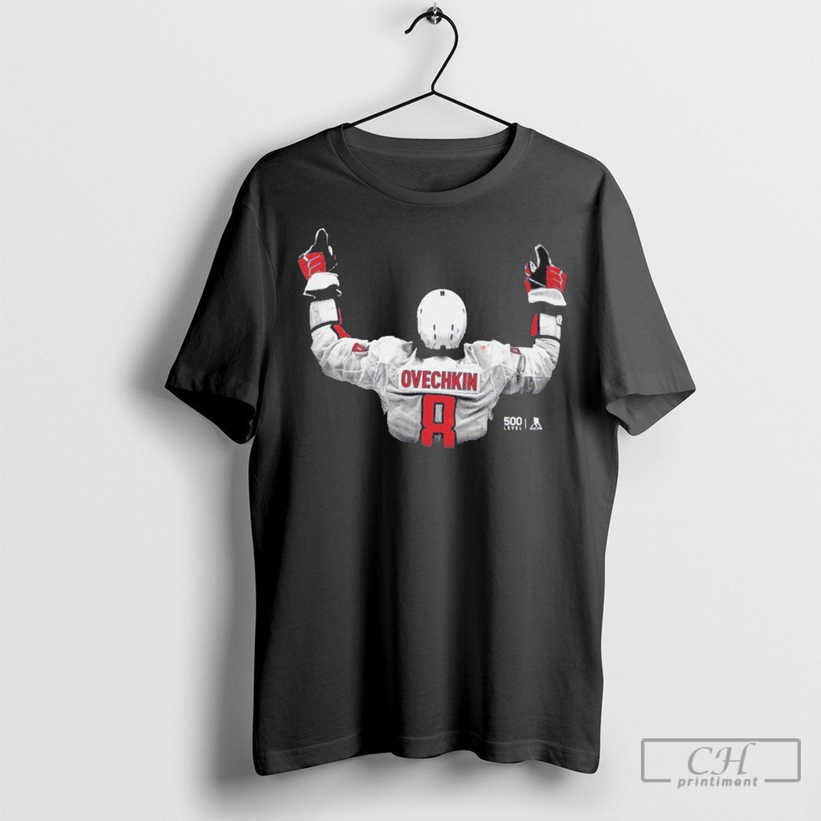 Official Alex Ovechkin Washington Capitals Jersey Silhouette Shirt Sweater Unisex