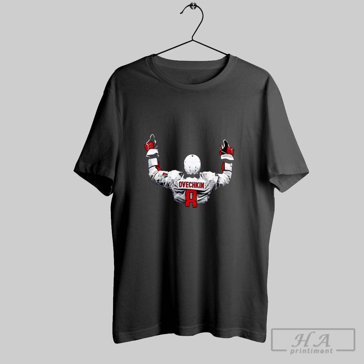 Official Alex Ovechkin Washington Jersey Silhouette Nhl Unisex