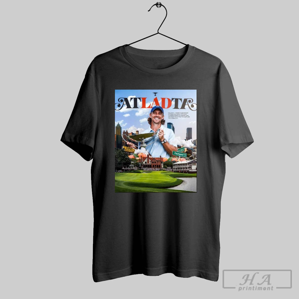 Official Atlanta Legend Tommy Lad Of England Wins The Tour Championship On Sunday For His Unisex