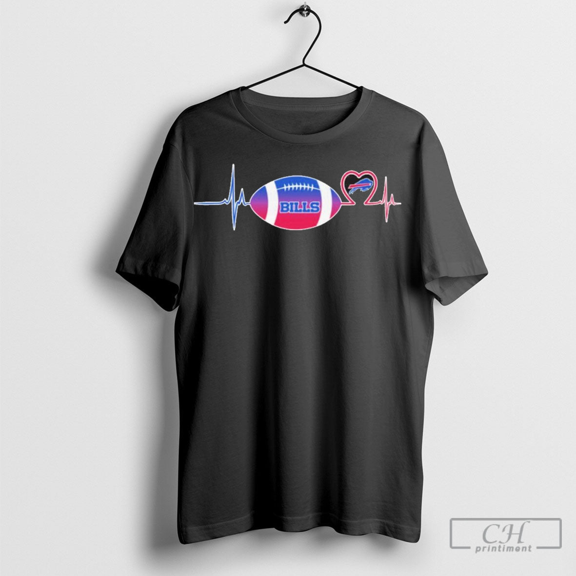 Official Bills Baseball Heart Shirt Sweater Unisex