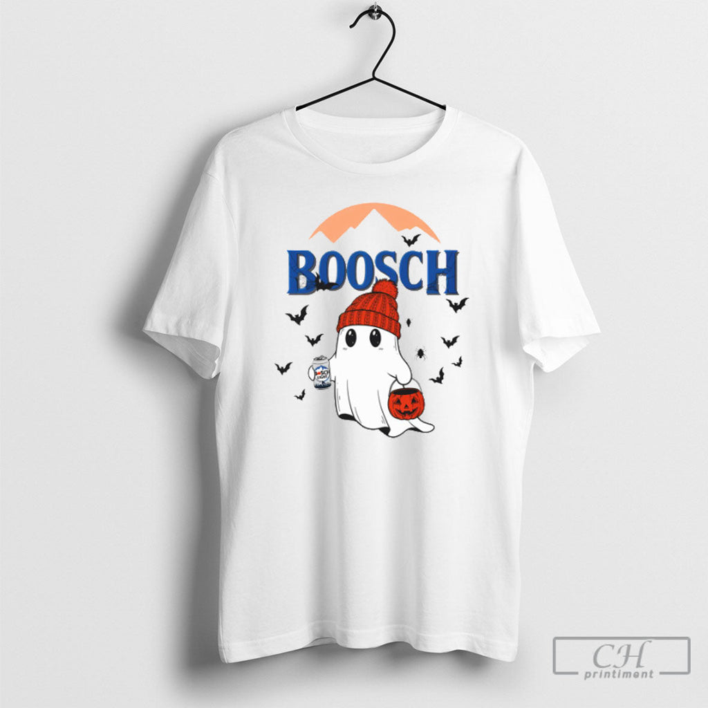 Official Boosch Light Boo Ghost Halloween Sweater Unisex