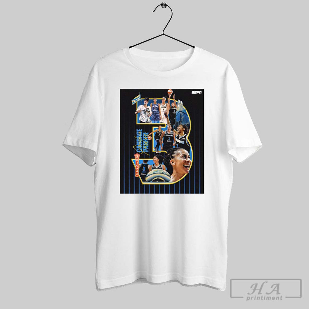 Official Candace Parker No 3 Chicago Sky Jersey Will Forever Live In The Rafters 2025 Unisex
