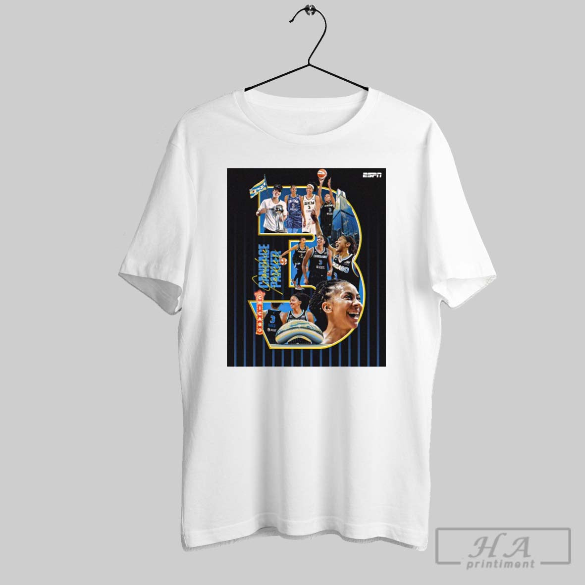 Official Candace Parker No 3 Chicago Sky Jersey Will Forever Live In The Rafters 2025 Unisex