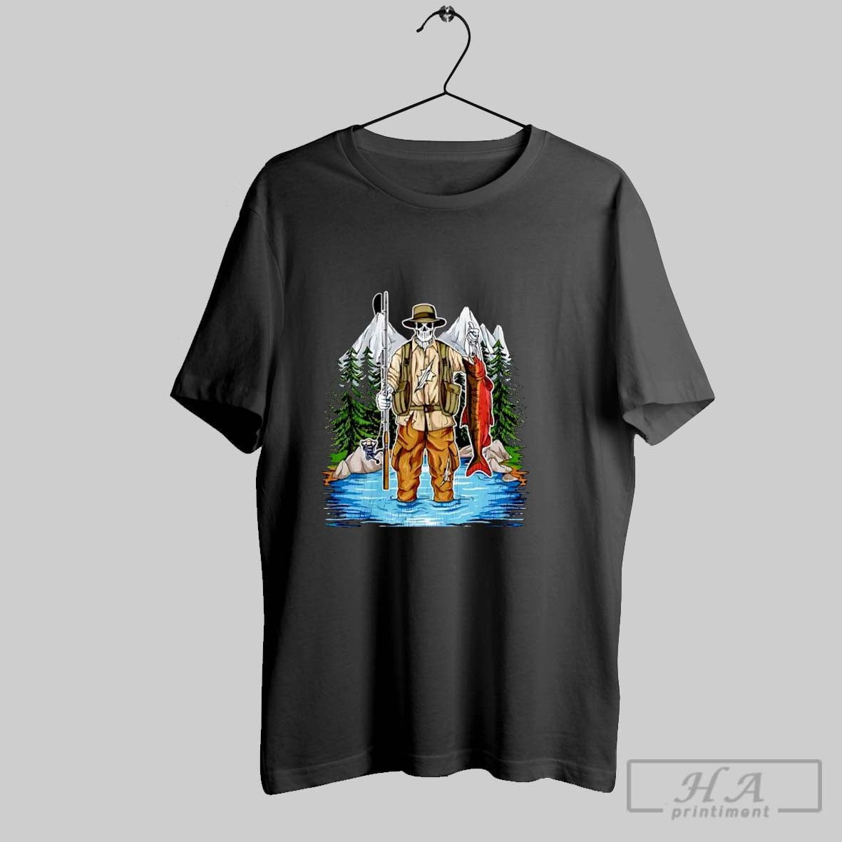 Official Catch Of The Day Skeleton Unisex