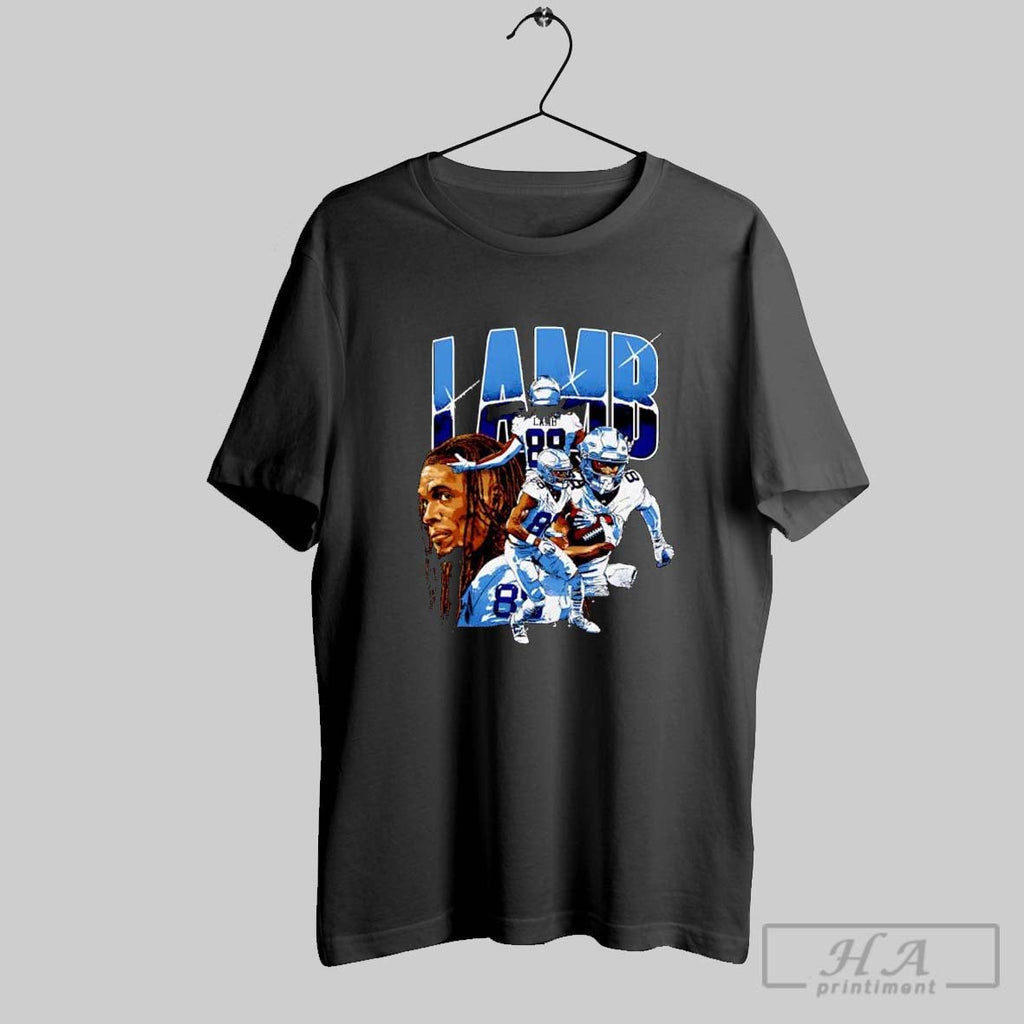 Official Ceedee Lamb Dallas Collage Vintage Unisex
