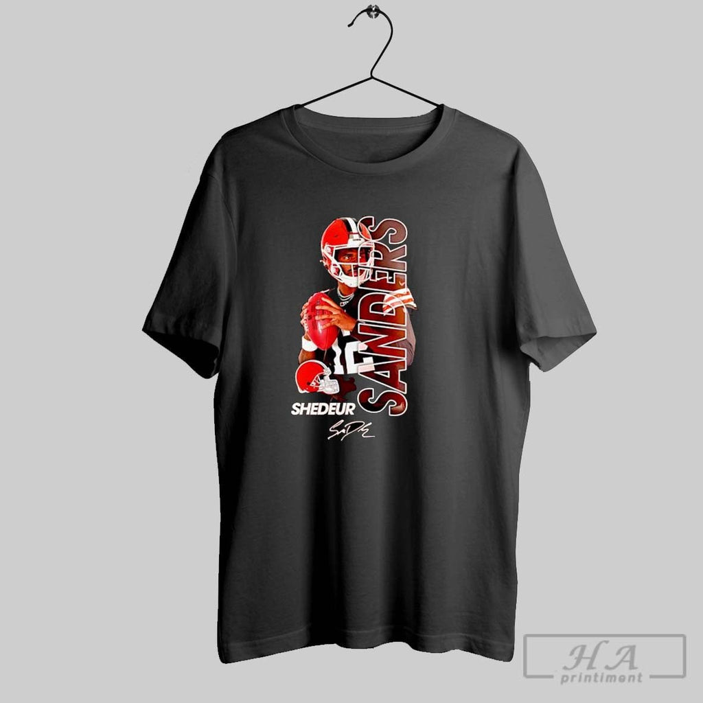 Official Cleveland Browns Shedeur Sanders Signature Baseball Unisex