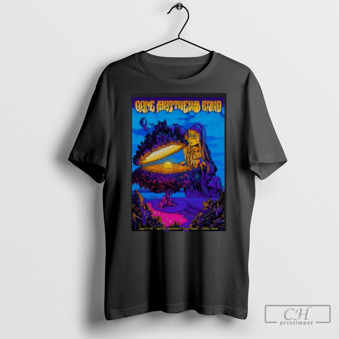 Official Dave Matthews Band In Stateline Nv On Aug 26 2025 Tour Poster Shirt Sweater Unisex