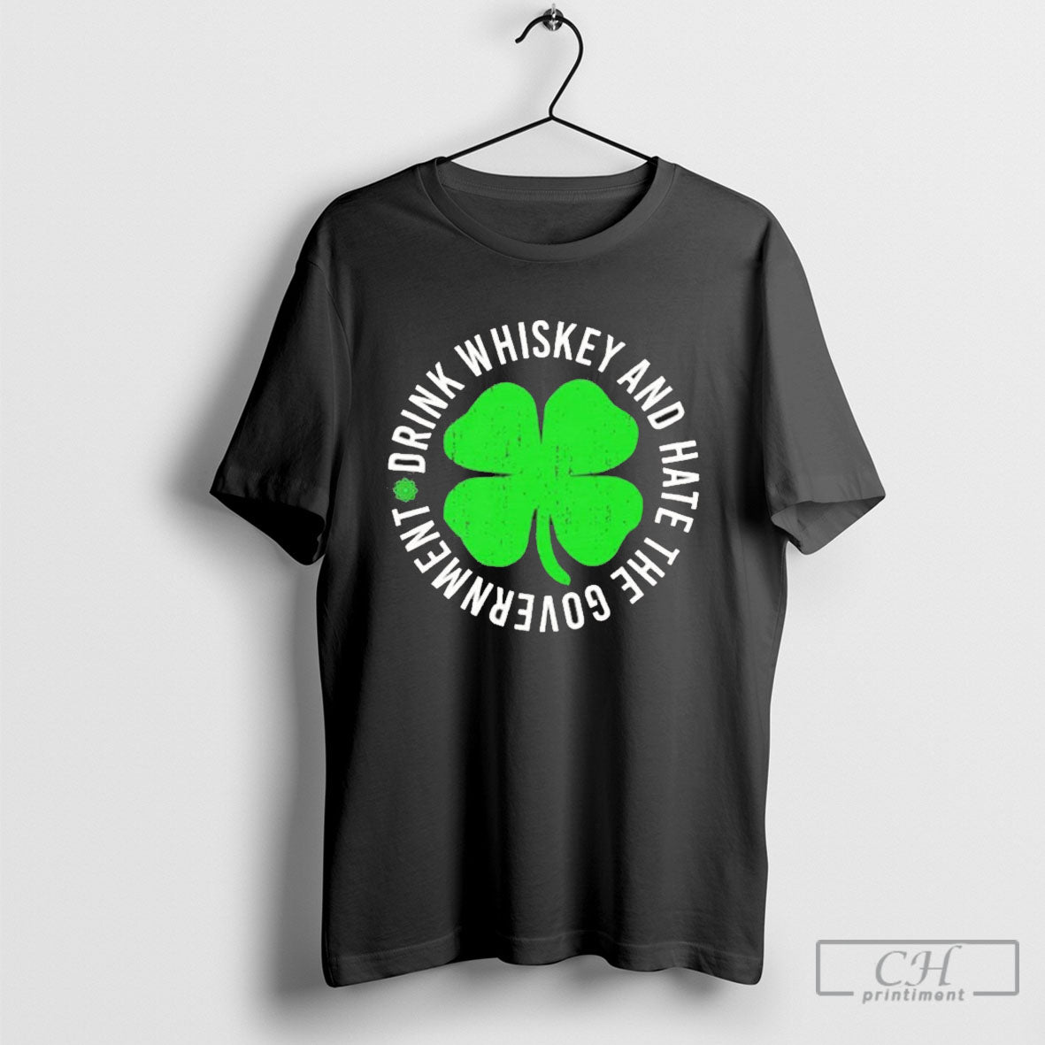 Official Drink Whiskey And Hate The Government Shirt Sweater Unisex
