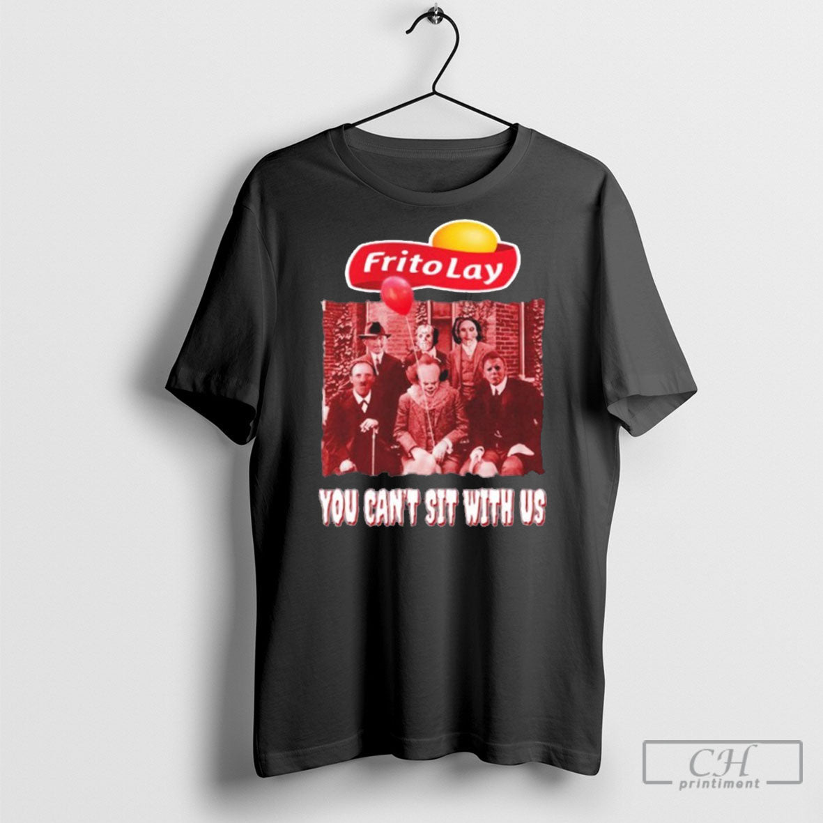 Official Frito Lay You Cant Sit With Us Halloween Movies Shirt Sweater Unisex