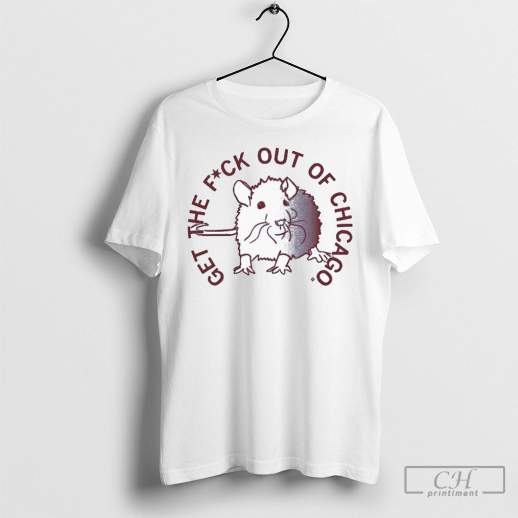 Official Get The Fuck Out Of Chicago Sweater Unisex