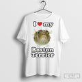 Official I Love My Boston Terrier Sweater Unisex