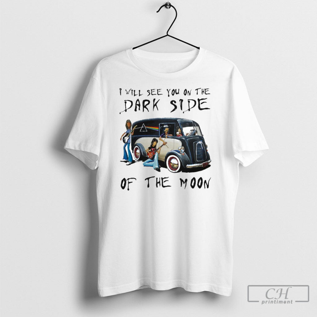 Official I Will See You On The Dark Side Of The Moon Shirt Sweater Tee Unisex