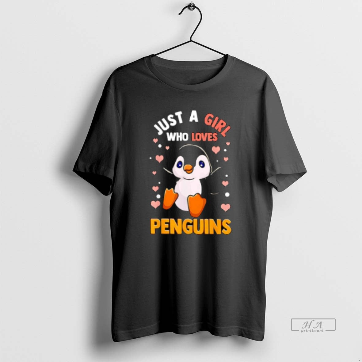 Official Just A Girl Who Loves Penguins Unisex