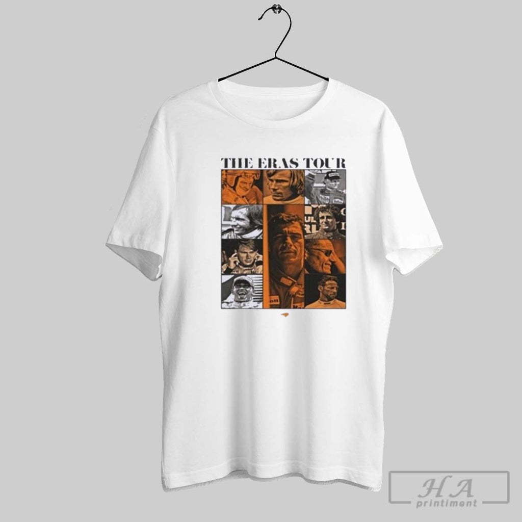 Official Mclaren Racing The Eras Tour 2025 T Shirt Sweater Long Sleeve And Tank Unisex