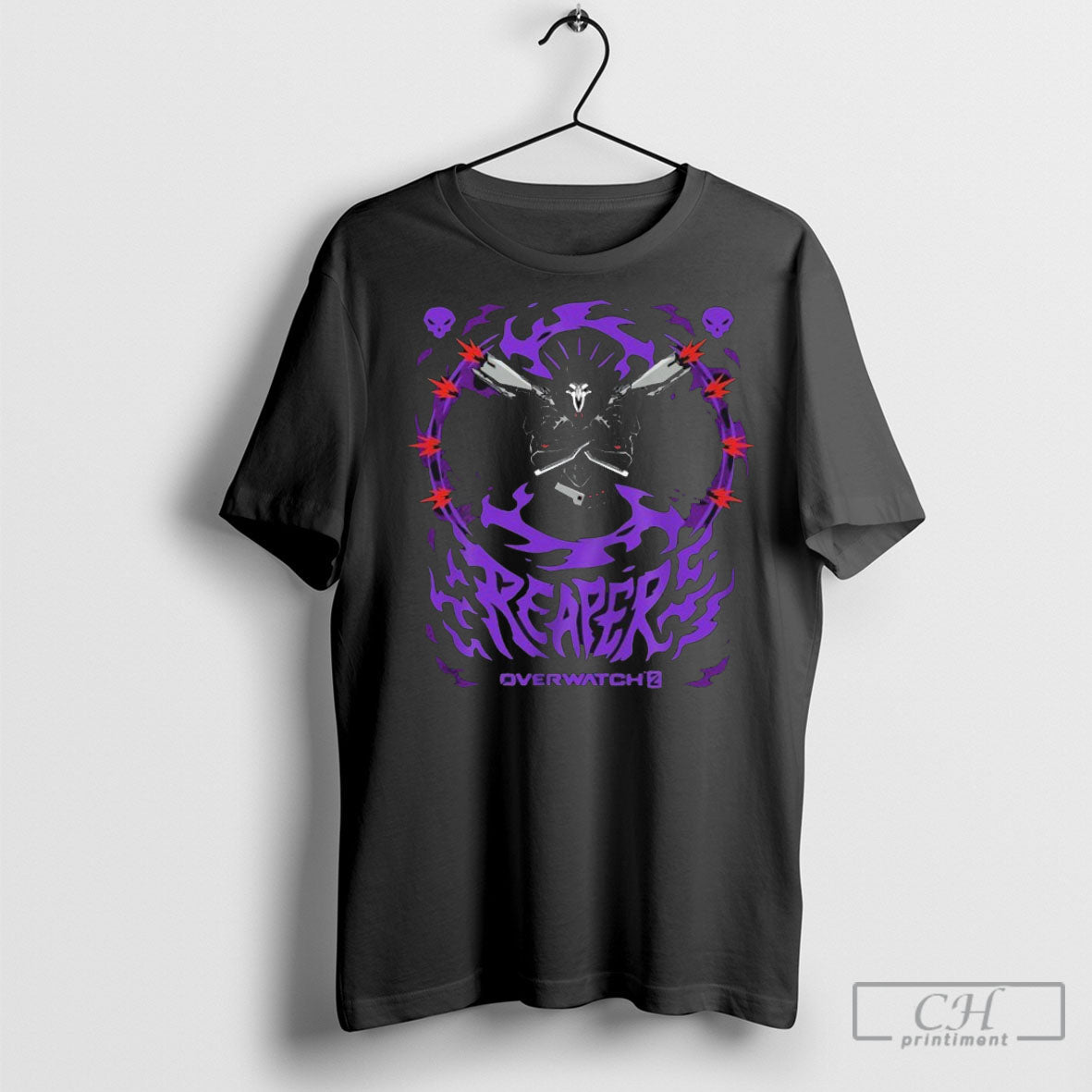 Official Overwatch 2 Reaper Death Blossom Sweater Unisex