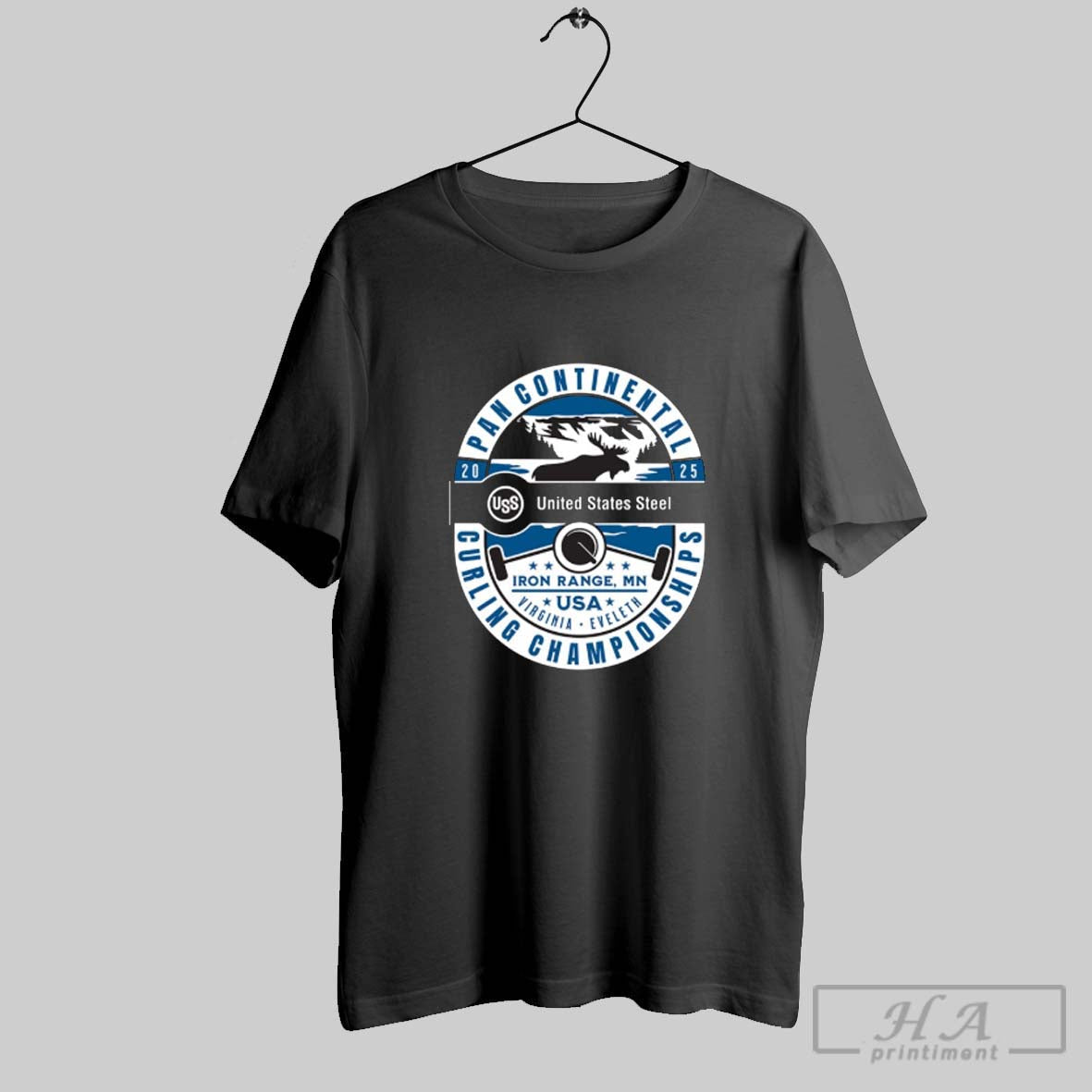 Official Pan Continental Curling Championships United States Steel Iron Range Mn Usa 2025 Unisex